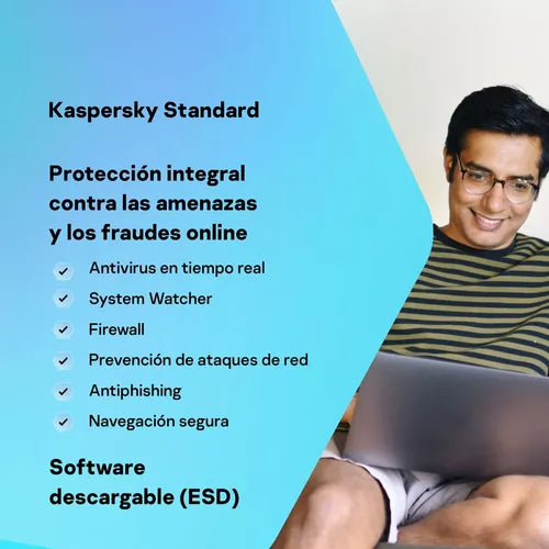 Kaspersky Standard 1 Año 1 Dispositivo Digital - MEXICO