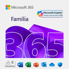 Microsoft 365 Familia 1 año Digital - MEXICO-1