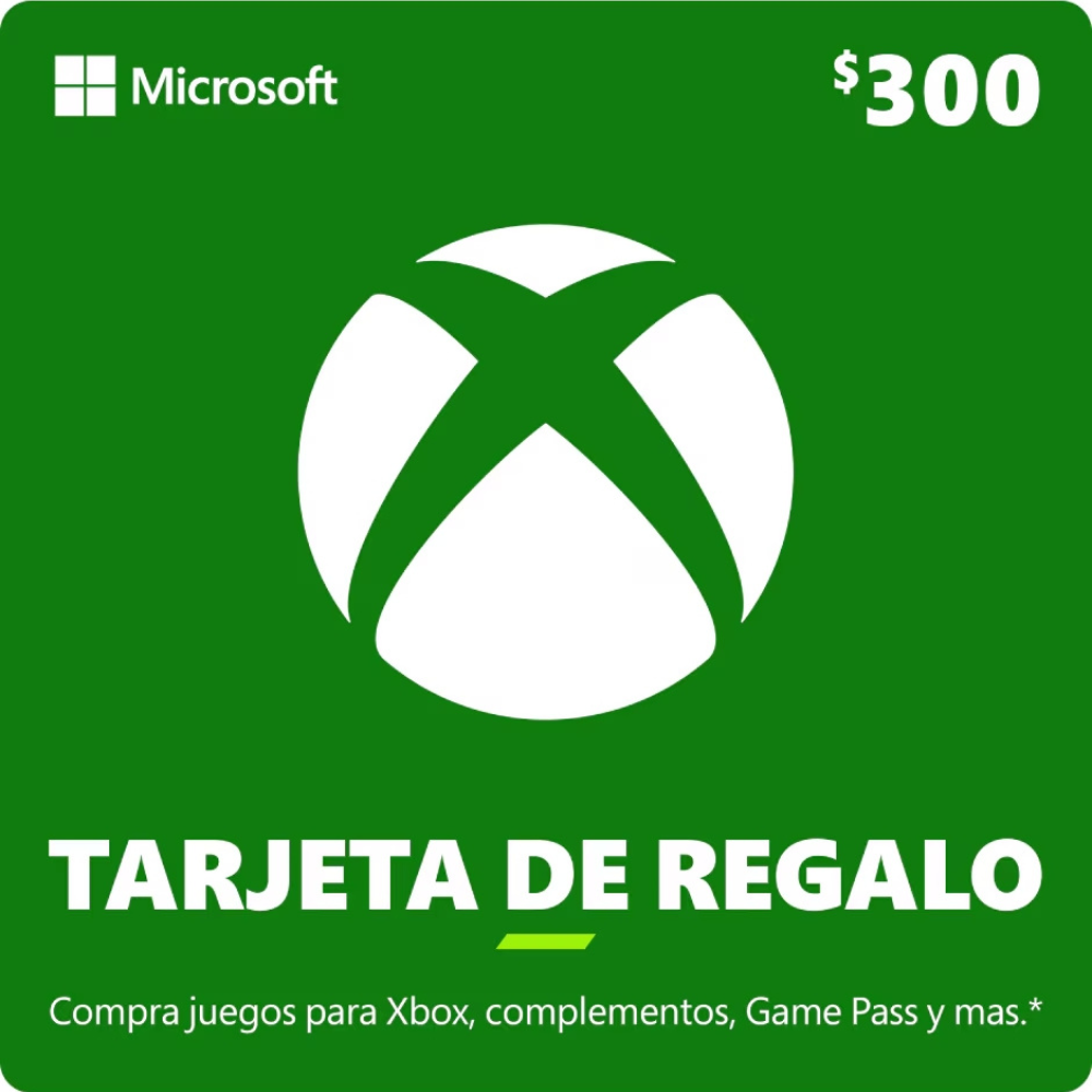 Tarjeta de Regalo Xbox MXN Digital - MEXICO