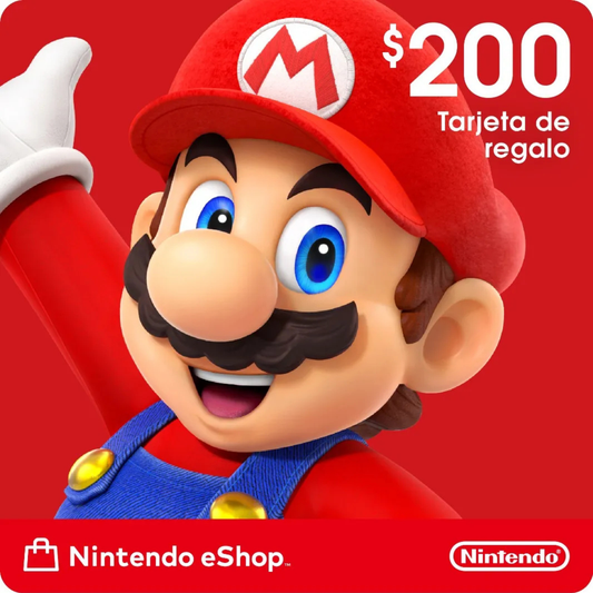 Tarjeta de Regalo Nintendo EShop MXN Digital - MEXICO