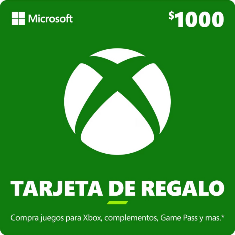 Xbox MXN Digital Gift Card - MEXICO-4