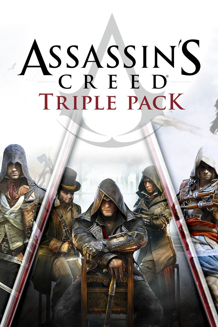 Assassin's Creed Triple Pack: Black Flag, Unity, Syndicate XBOX LIVE MEXICO DIGITAL-1