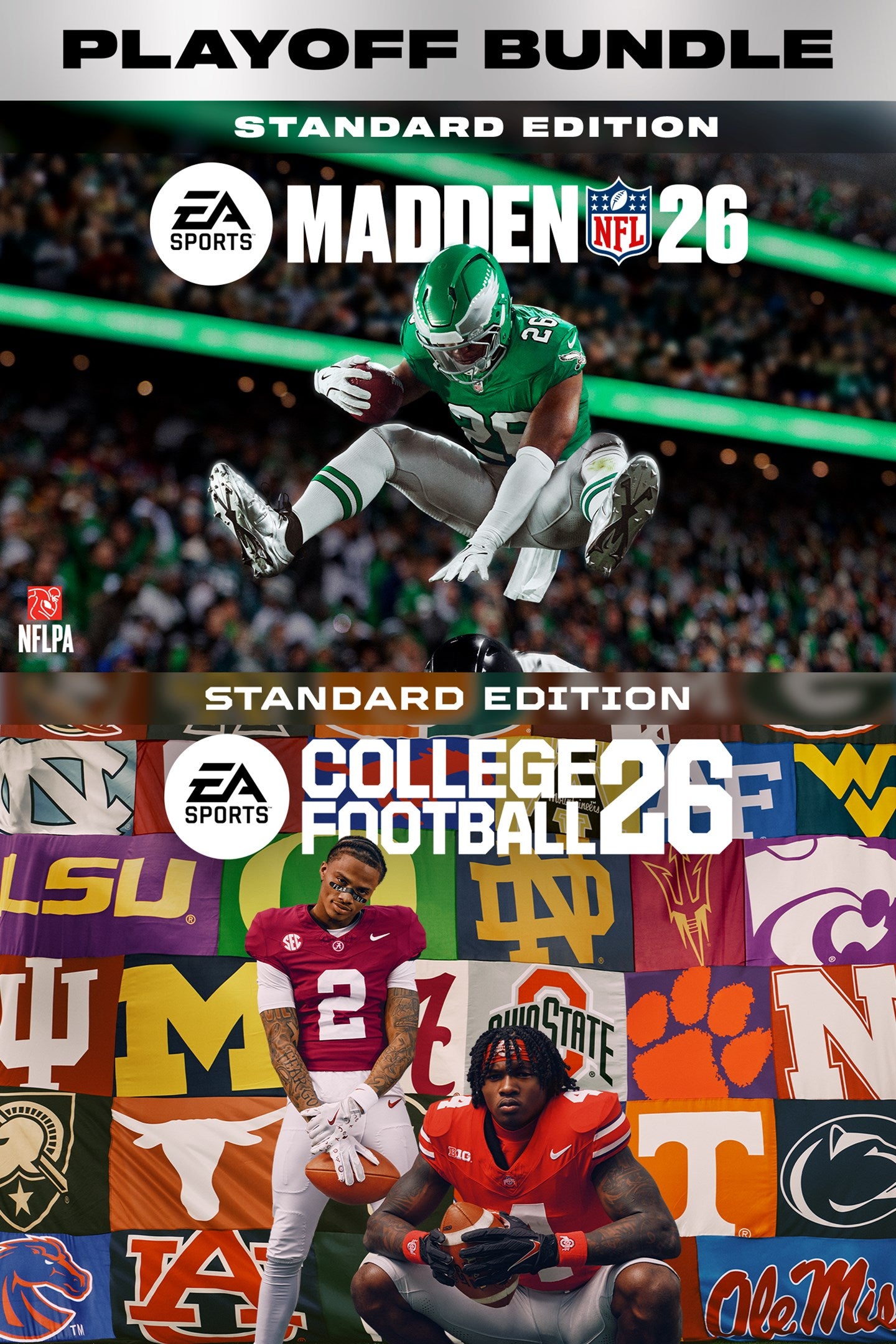EA SPORTS™ Playoff Bundle (Madden NFL 26 Standard Edition & College Football 26 Standard Edition) XBOX LIVE MEXICO DIGITAL